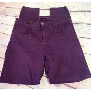 J.Brand | Maria Skinny Stretch Plum Purple Pants Size 29